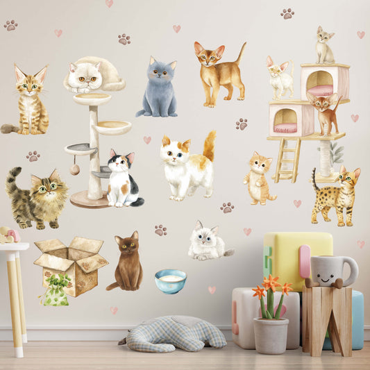 Cats Wall decals (19.11)