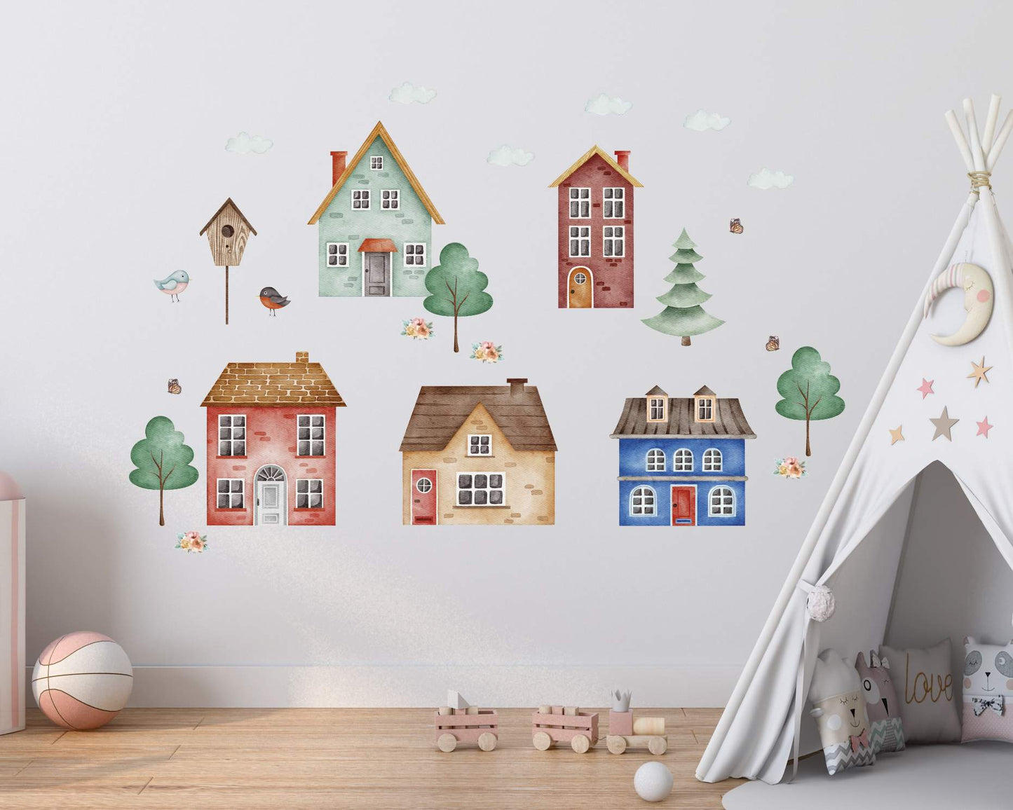 Houses Wall Decals