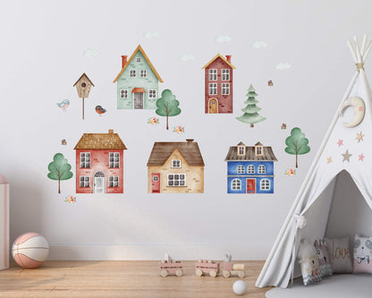 Houses Wall Decals