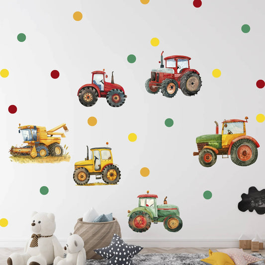 Tractors Wall Decals