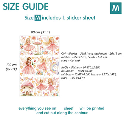 Fairies Wall decals 2.0