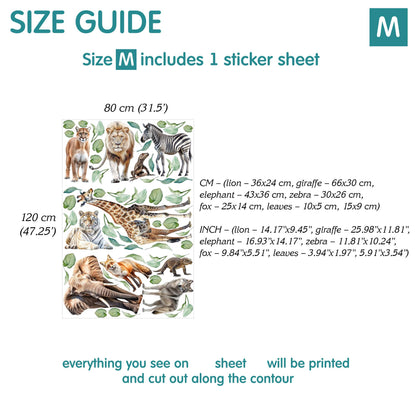 Africa Wall decals