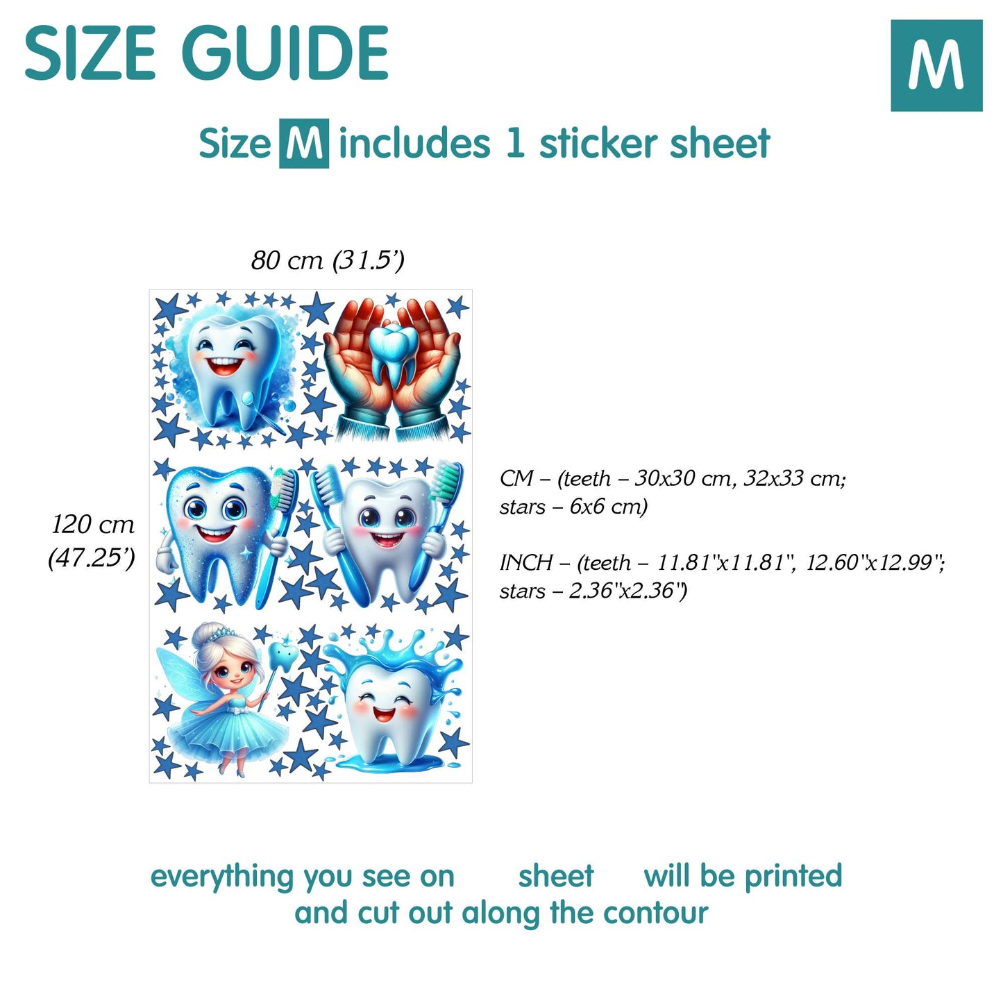 Tooth Fairy Wall Decals