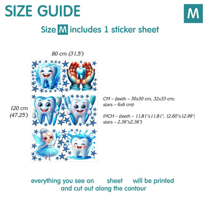 Tooth Fairy Wall Decals