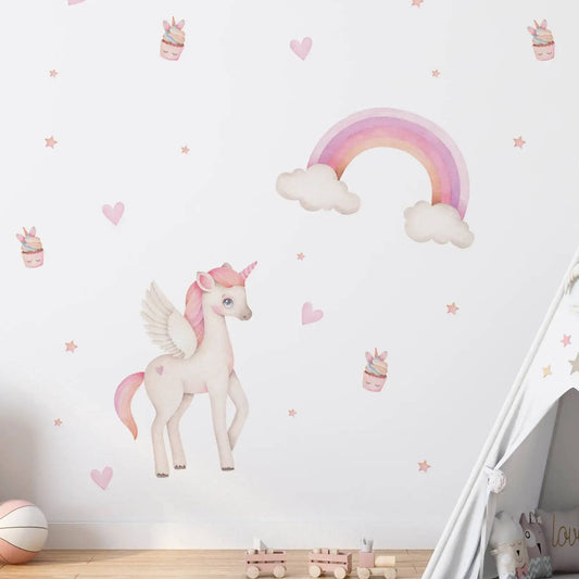 Unicorns Wall Decals 3.0