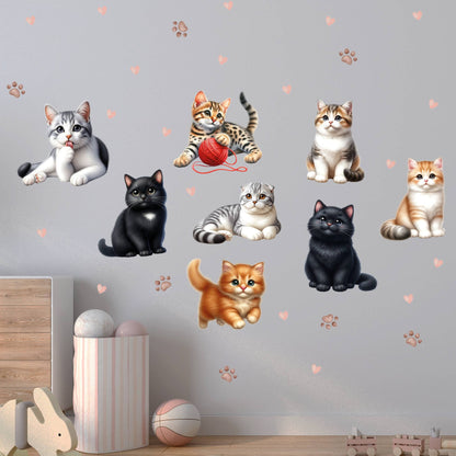 Cats Wall Decals 4.0