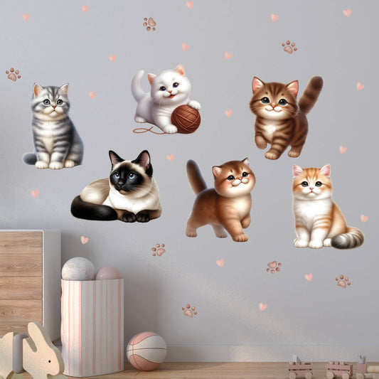 Cats Wall Decals 3.0