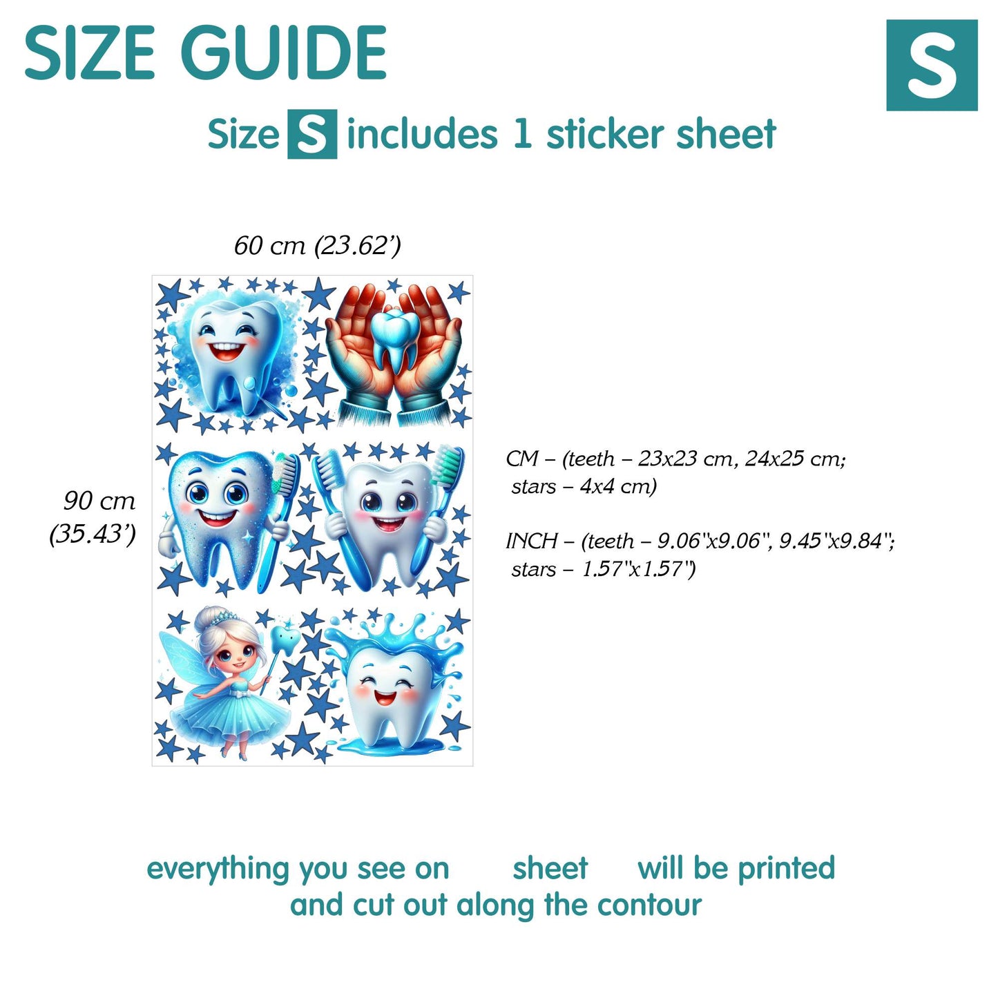 Tooth Fairy Wall Decals