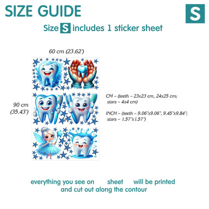 Tooth Fairy Wall Decals