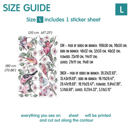 Birds Wall Decals