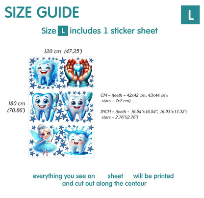 Tooth Fairy Wall Decals