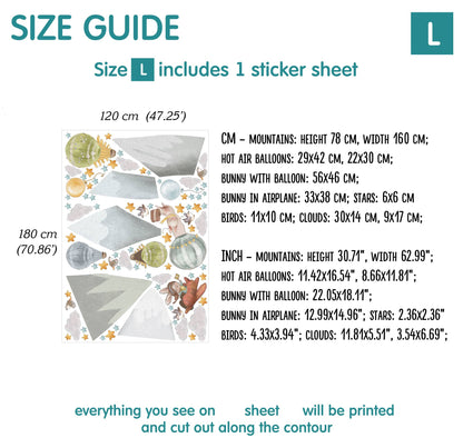 Mountains Wall Decals