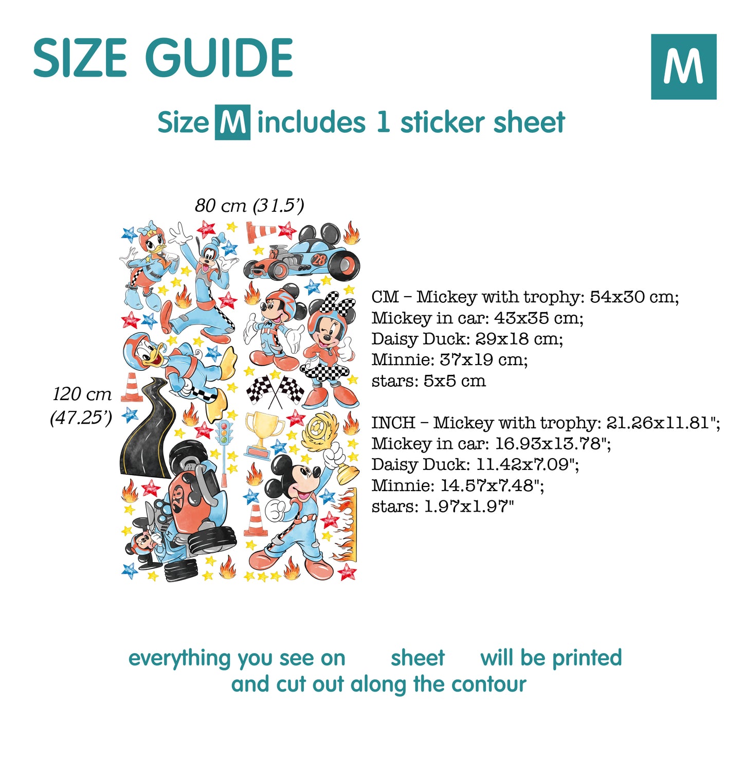 Mickey Mouse Wall decals