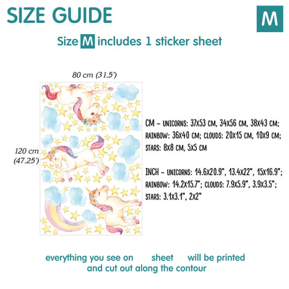 Unicorns Wall Decals