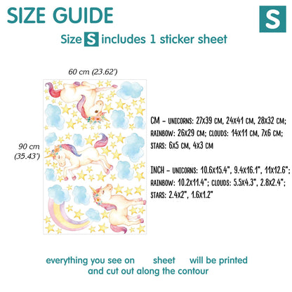 Unicorns Wall Decals