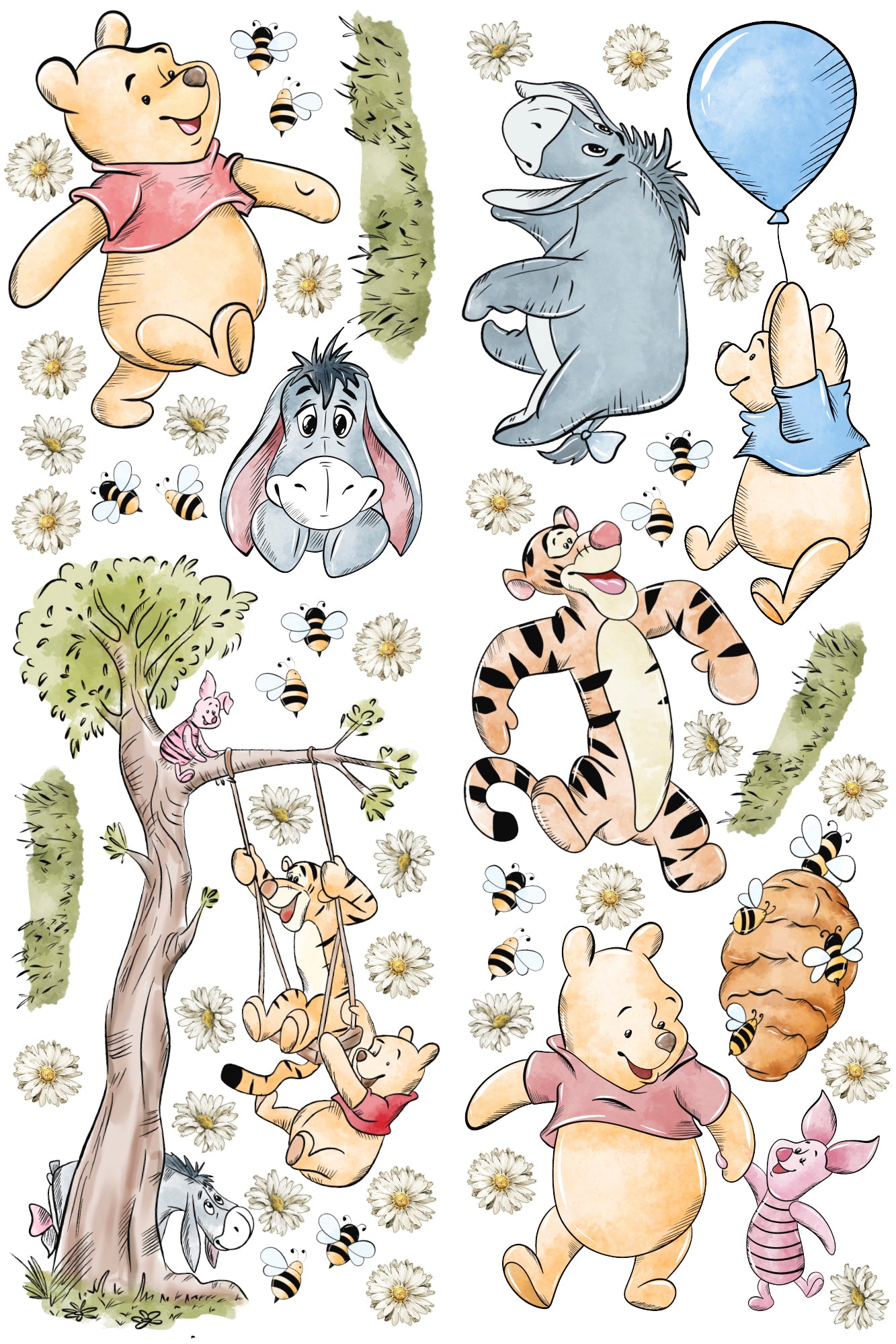 Winnie Pooh Wall Decal