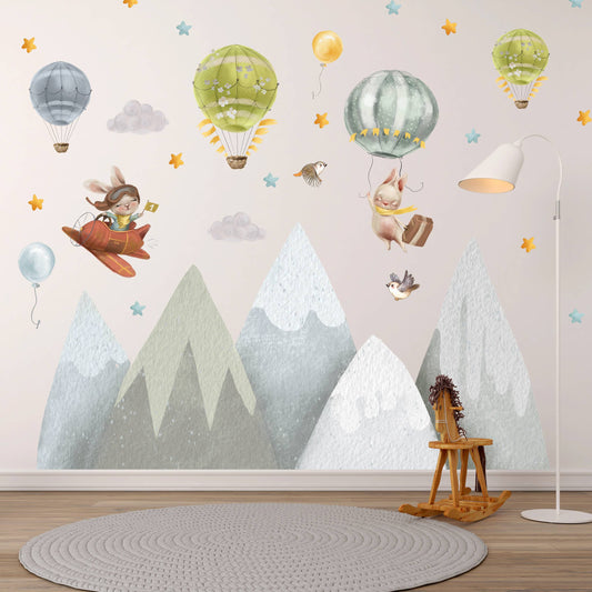 Mountains Wall Decals