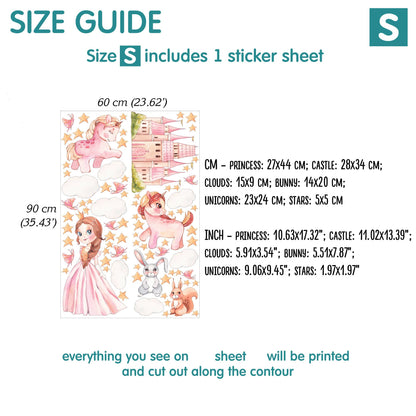 Princess Wall Decals