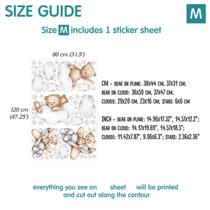Bears Wall Decals 6.0