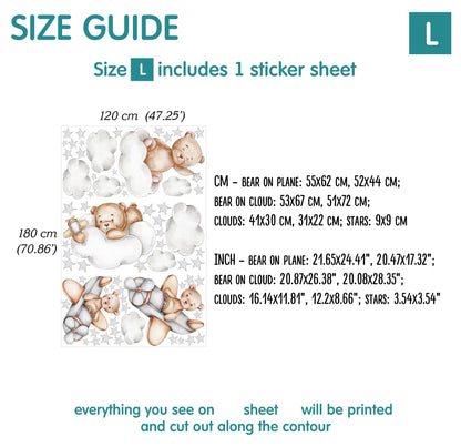 Bears Wall Decals 6.0
