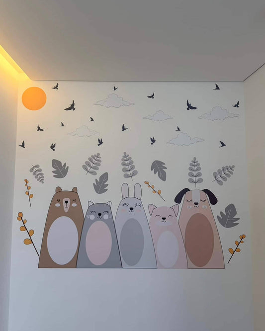 Animals Wall decals 9.6