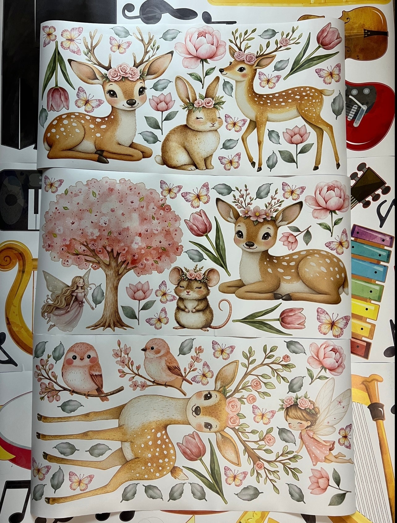 Woodland Animal Wall Decals 5.66