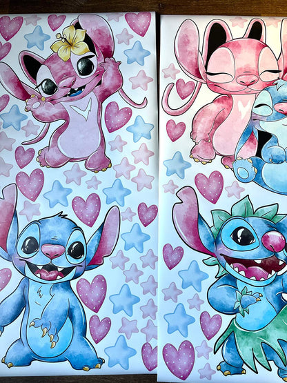Stitch Wall decals