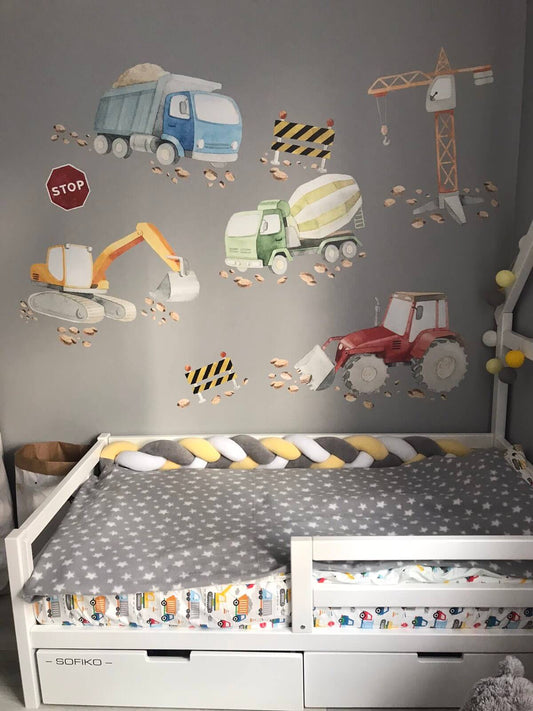 Construction Wall decals 2.0