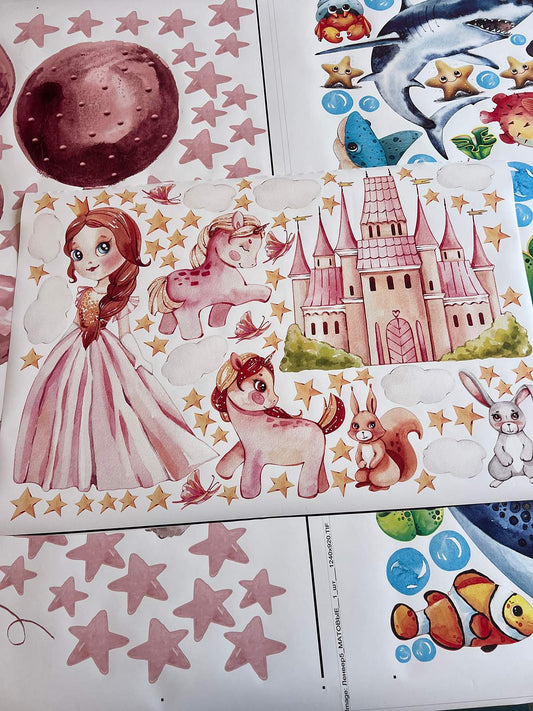Princess Wall Decals
