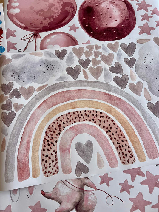 Rainbow Wall decals 2.0
