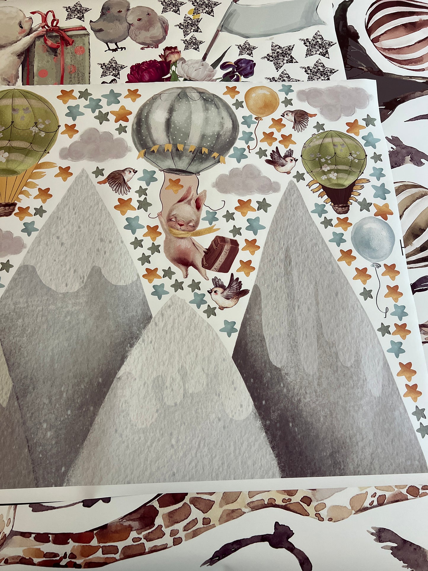 Mountains Wall Decals