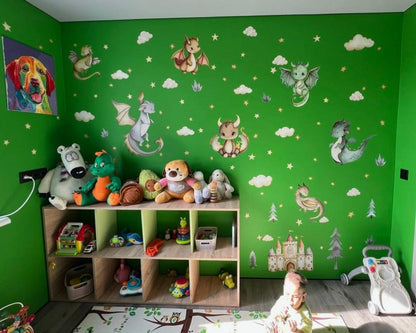 Dragons Wall decals 4.3