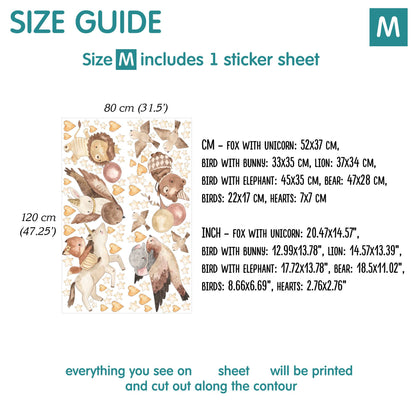 Animals Wall Decals 7.0