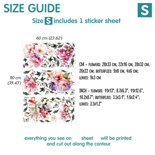 Flowers Wall Decals