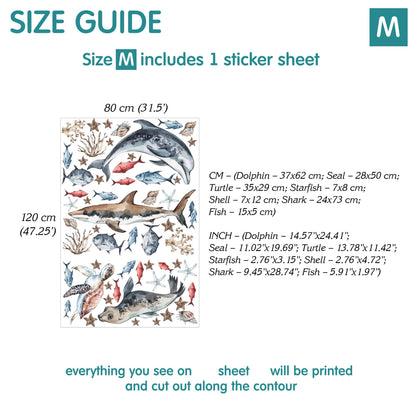 Ocean Wall Decals