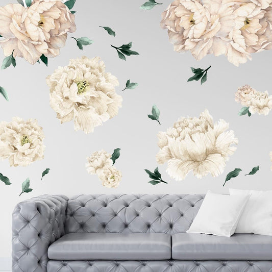 Peony Wall Decals 6.4