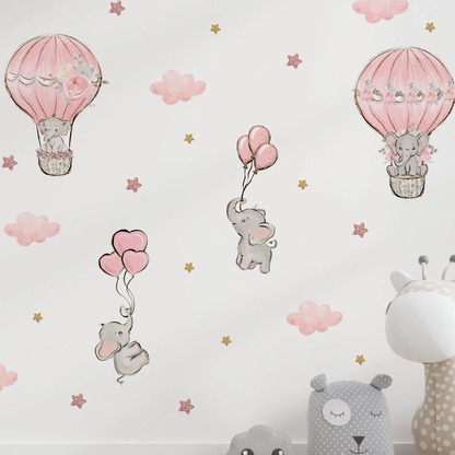 Elephants Wall decals