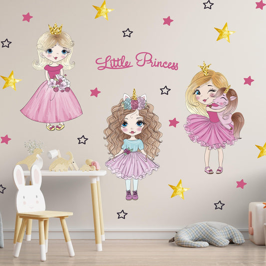 Princess Wall Decals 1.72