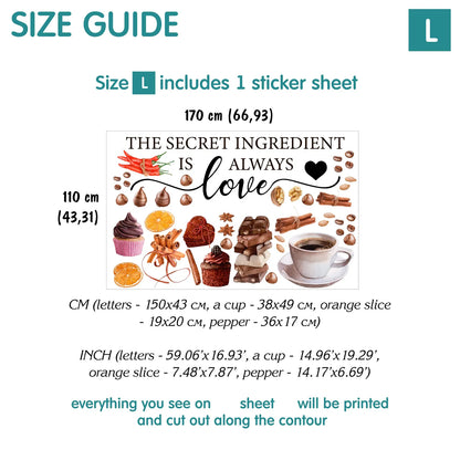 Kitchen Wall Decals