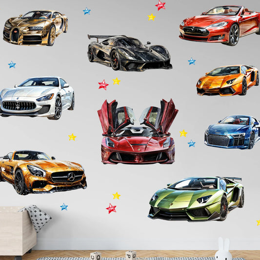 Cars Wall Decals 11.8
