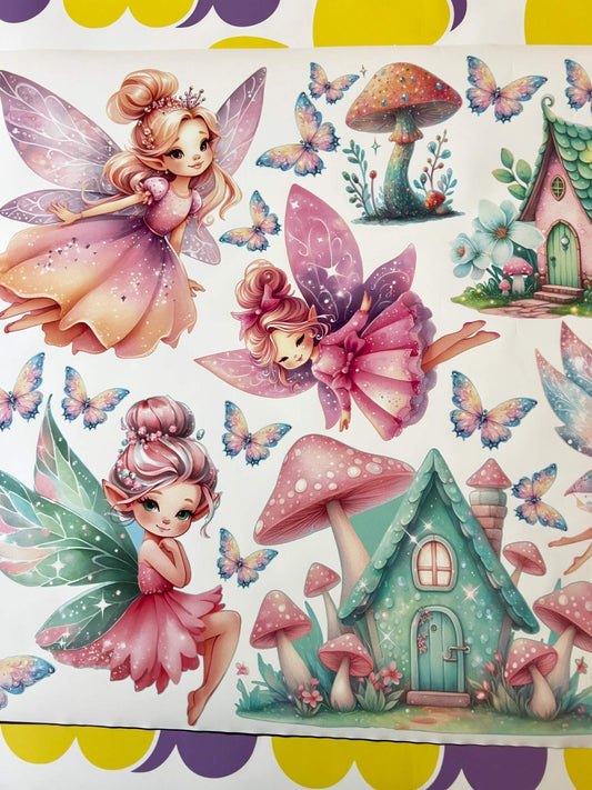 Fairies Wall decals 4.0