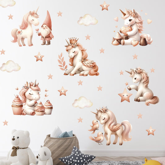 Unicorns Wall Decals 7.1