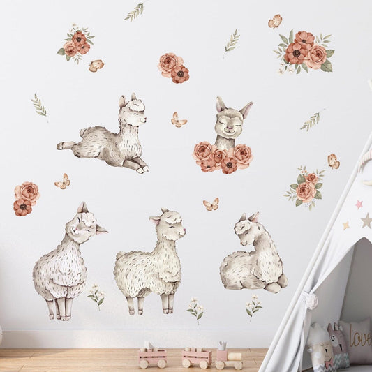 Llama Wall Decals