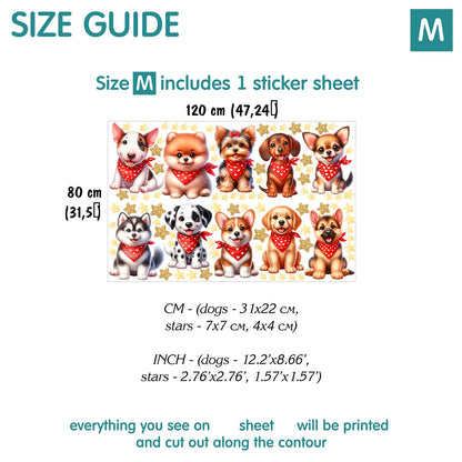 Dogs Wall Decals 9.17