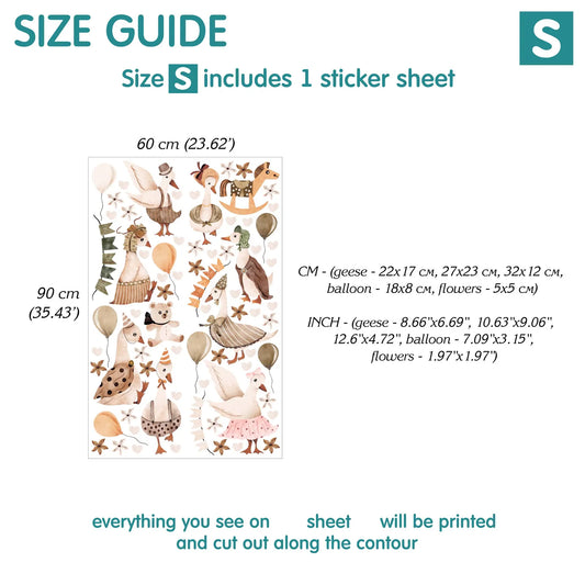 Gooses Wall Decals