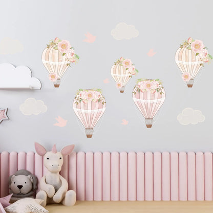 Hot Air Balloons Wall Decals