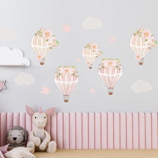 Hot Air Balloons Wall Decals