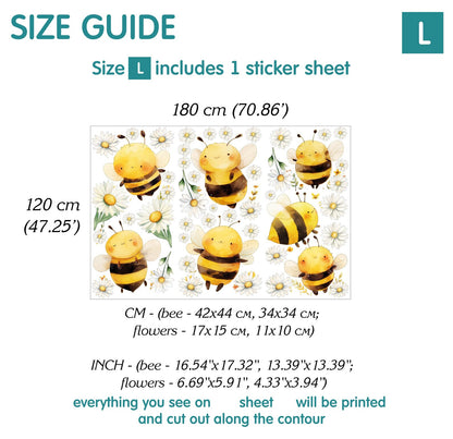 Bee Wall Decals