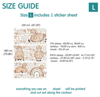 Sheep Wall Decals