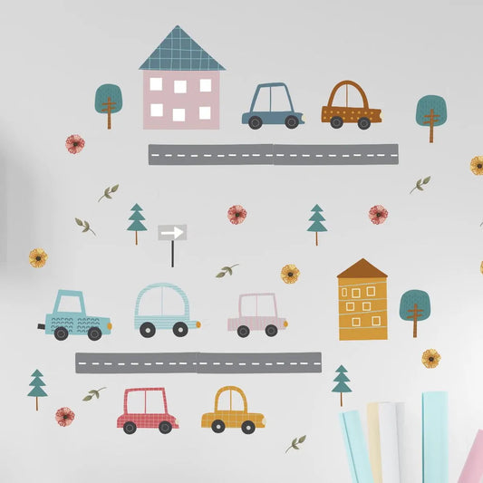 City Road Wall Decals